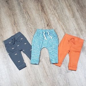 Old Navy Infant Boy Cotton Pants Bundle Sz. 6-12